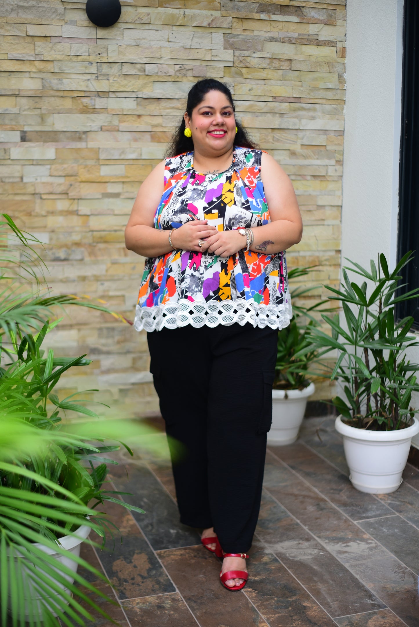 Drama Lace Top