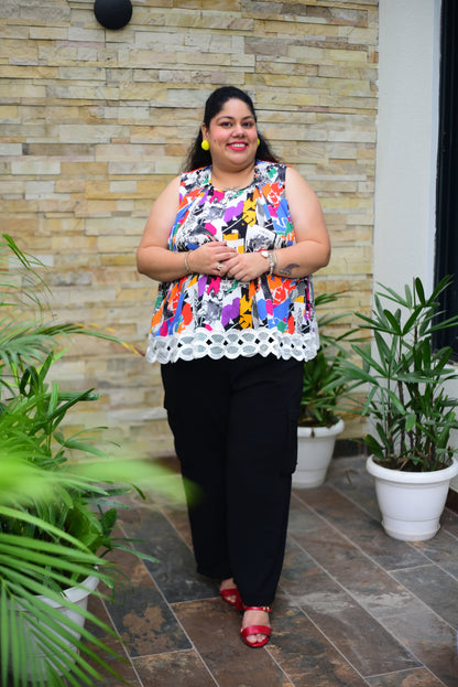 Drama Lace Top