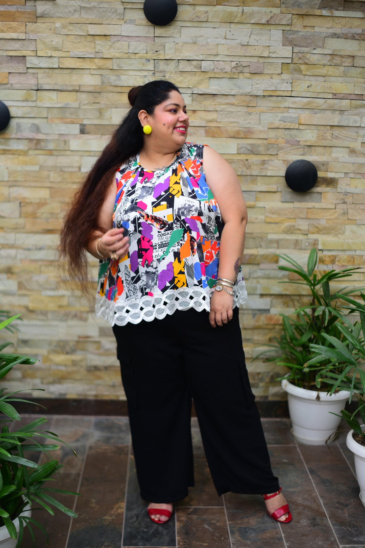 Drama Lace Top