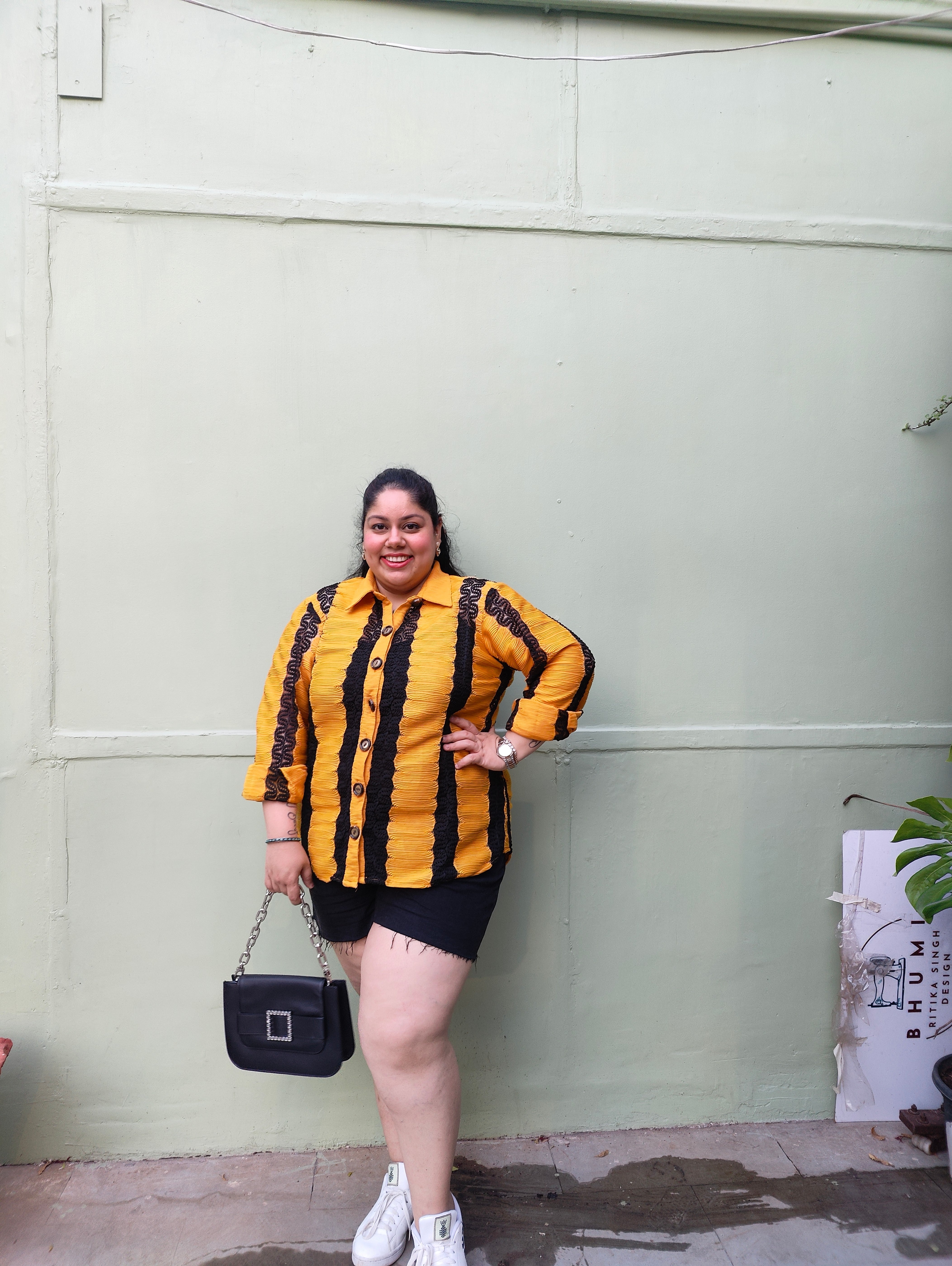 Ochre shirt