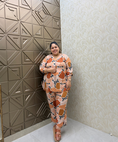 Muted Animal Print CoOrd Set