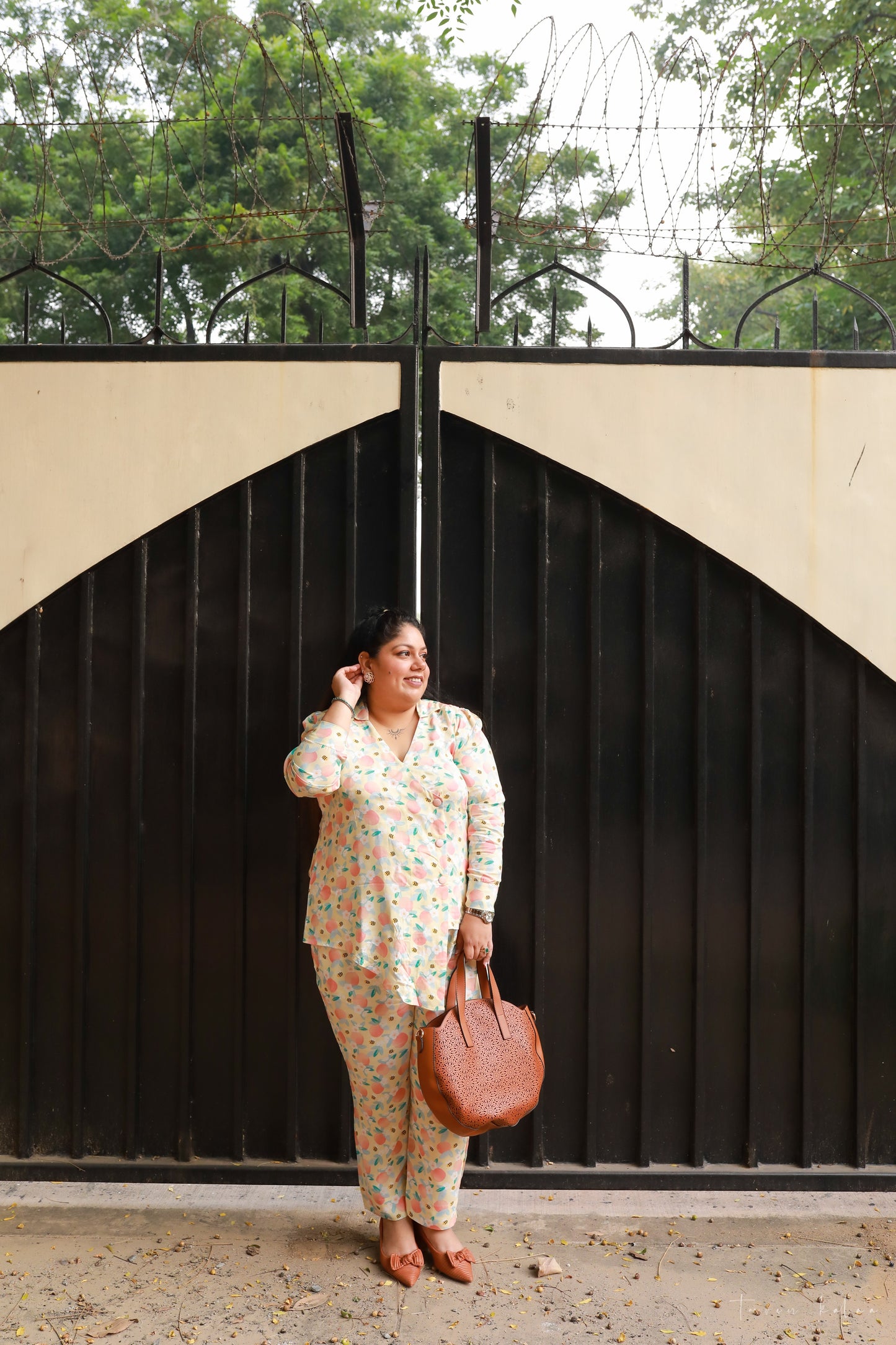 Limon Peaches Co-ord Set