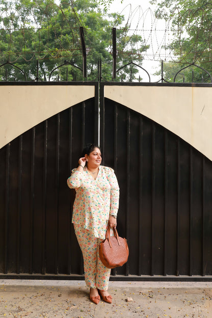Limon Peaches Co-ord Set